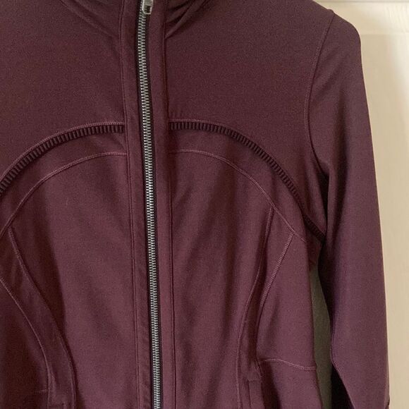 LULULEMON Define Jacket Special Edition Luxtreme Redwood Pleated Size 4 VEUC - Picture 7 of 13